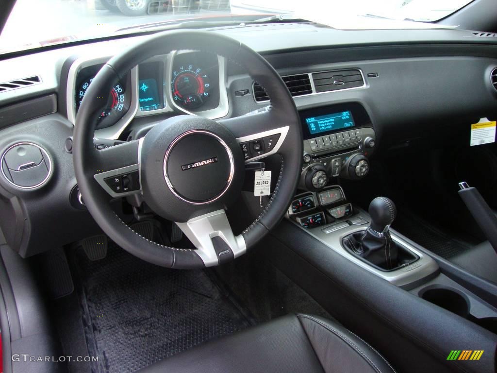 2010 Camaro SS/RS Coupe - Red Jewel Tintcoat / Black photo #9