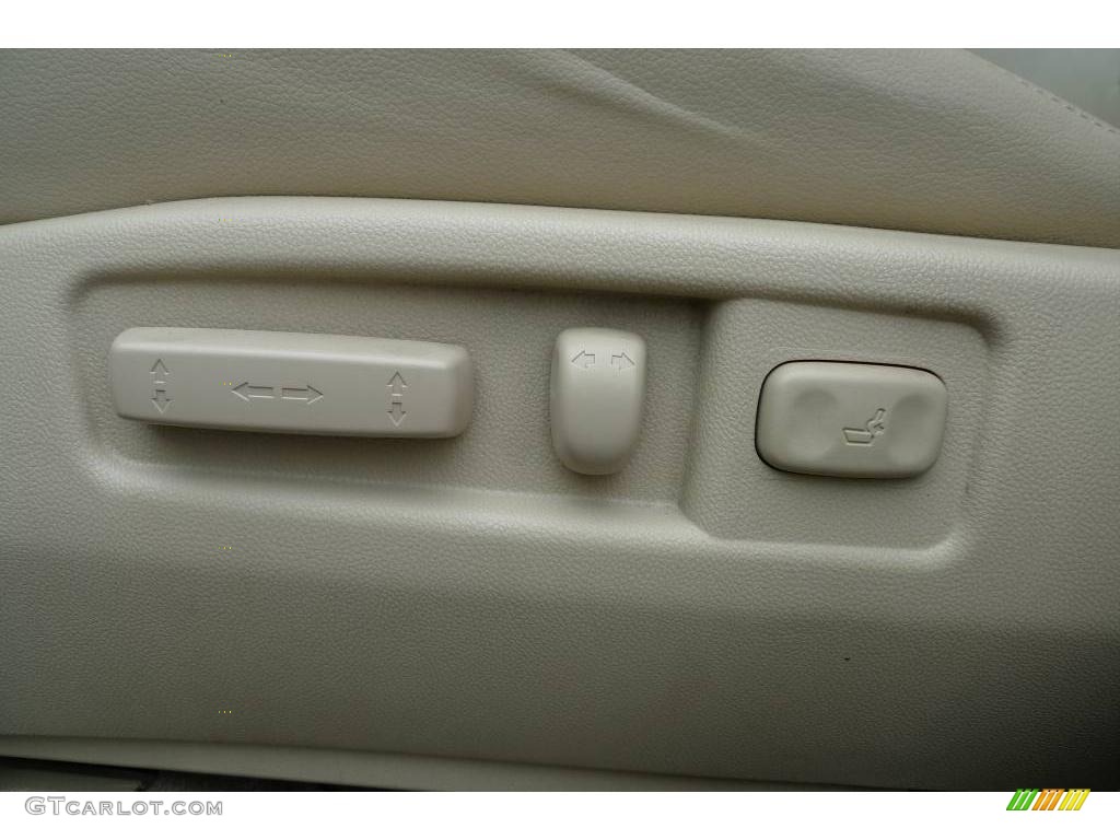 2007 MDX Technology - Aspen White Pearl / Parchment photo #23