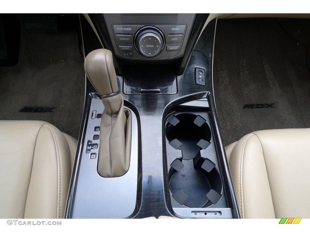2007 MDX Technology - Aspen White Pearl / Parchment photo #35
