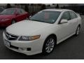 2007 Premium White Pearl Acura TSX Sedan  photo #3