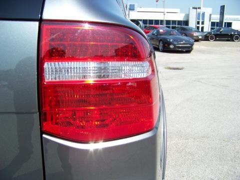 2008 Cayenne Turbo - Meteor Grey Metallic / Chestnut/Black Natural Leather photo #22