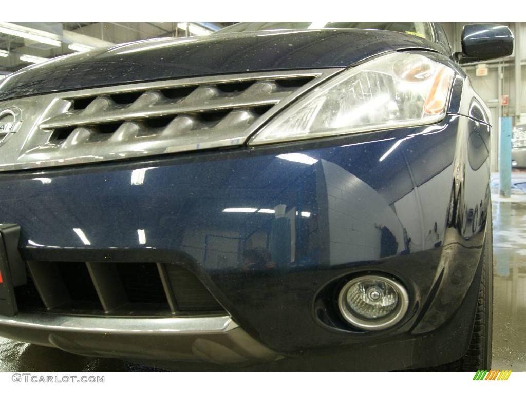 2006 Murano S AWD - Midnight Blue Pearl / Charcoal photo #4