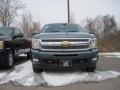 2010 Blue Granite Metallic Chevrolet Silverado 1500 LTZ Extended Cab  photo #2