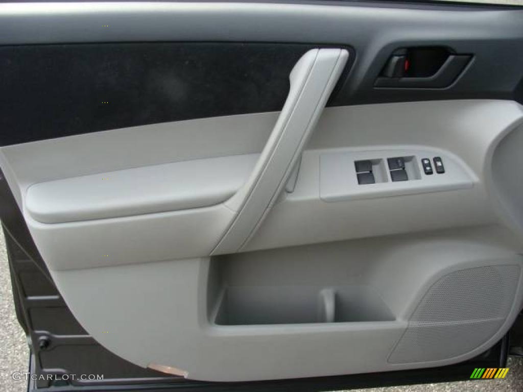 2008 Highlander 4WD - Magnetic Gray Metallic / Ash Gray photo #6