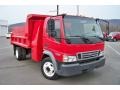 2007 Red Ford LCF Truck L45 Commercial Dump Truck  photo #3