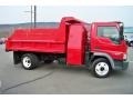 2007 Red Ford LCF Truck L45 Commercial Dump Truck  photo #4