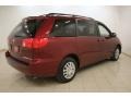 2009 Salsa Red Pearl Toyota Sienna LE  photo #7