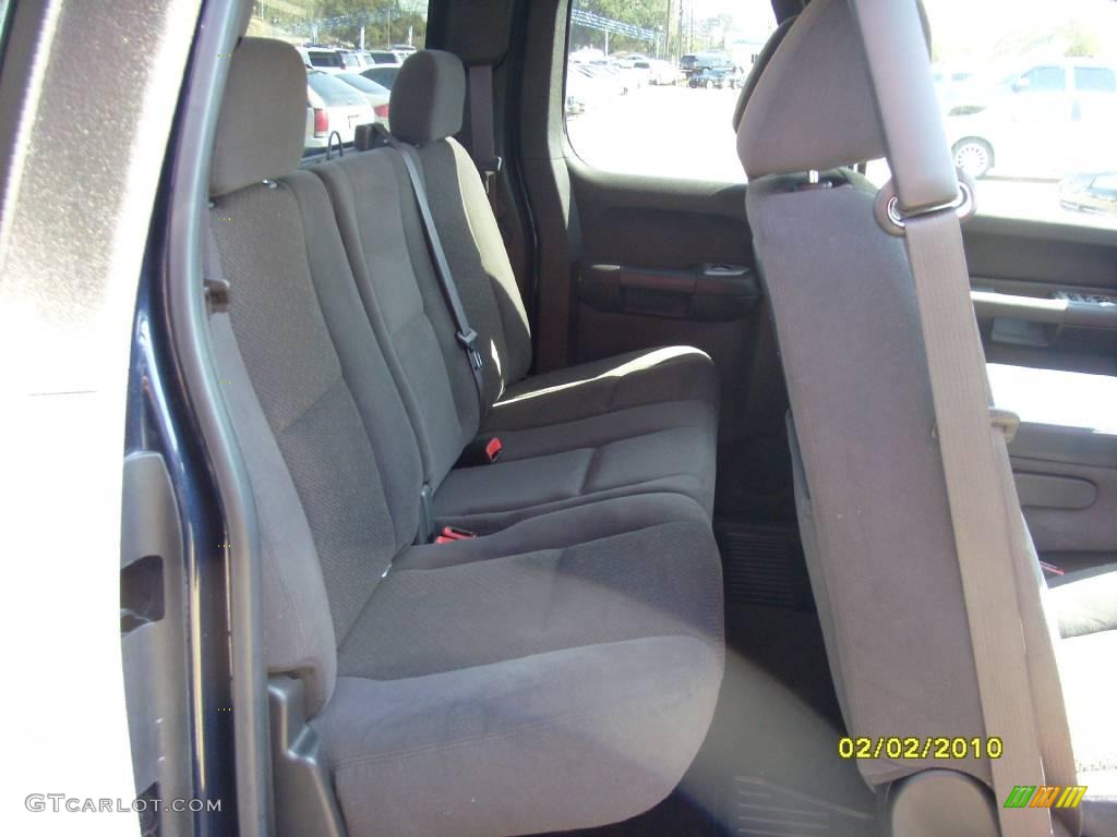 2007 Silverado 1500 LT Extended Cab 4x4 - Dark Blue Metallic / Light Cashmere/Ebony Black photo #10