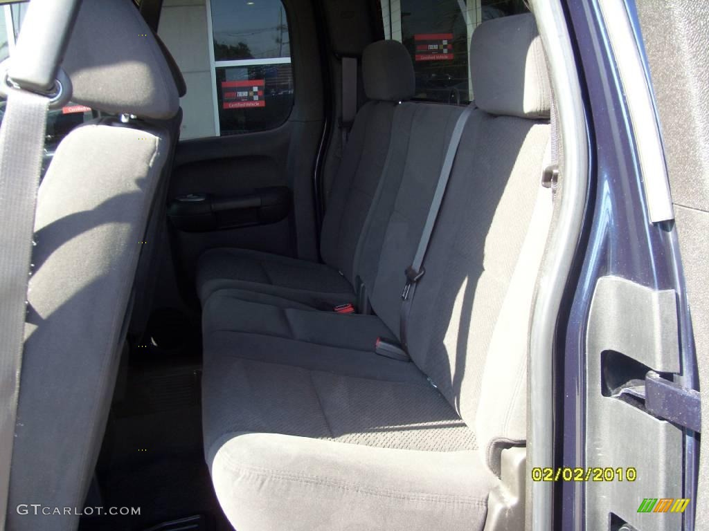 2007 Silverado 1500 LT Extended Cab 4x4 - Dark Blue Metallic / Light Cashmere/Ebony Black photo #13