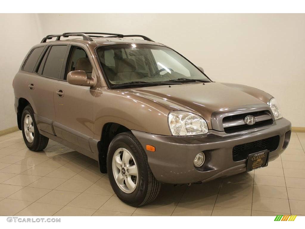 2006 Santa Fe GLS - Mocha Frost / Beige photo #1