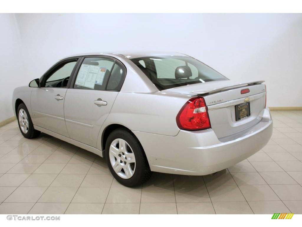 2006 Malibu LT V6 Sedan - Silverstone Metallic / Ebony Black photo #5