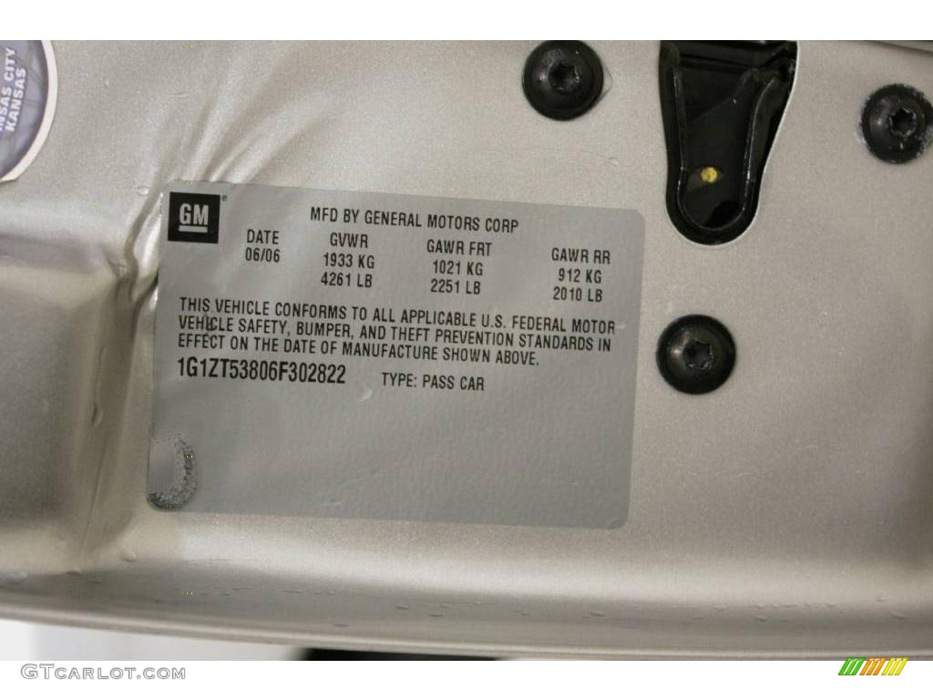2006 Malibu LT V6 Sedan - Silverstone Metallic / Ebony Black photo #20