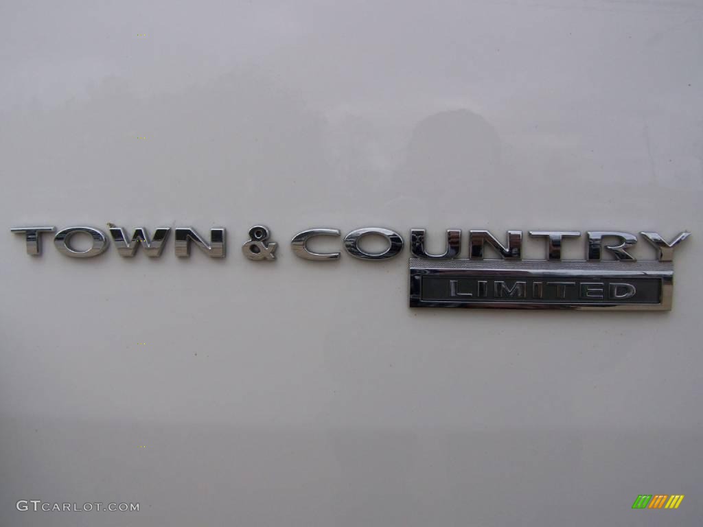 2008 Town & Country Limited - Stone White / Medium Slate Gray/Light Shale photo #11