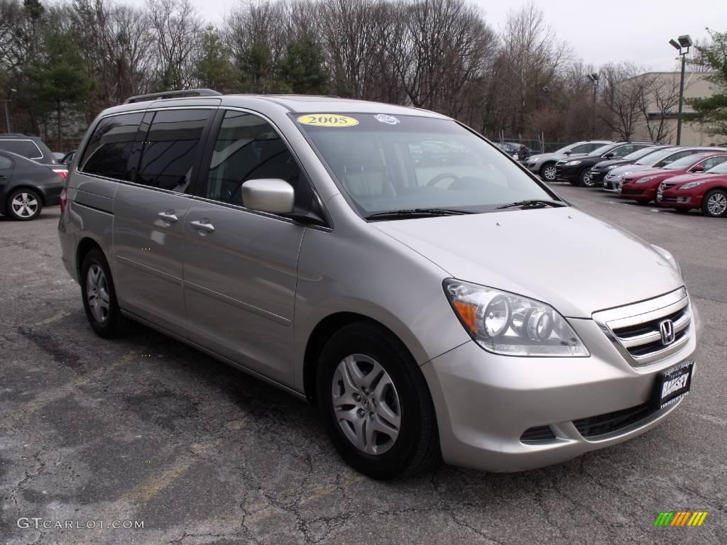 2005 Odyssey EX-L - Silver Pearl Metallic / Gray photo #1