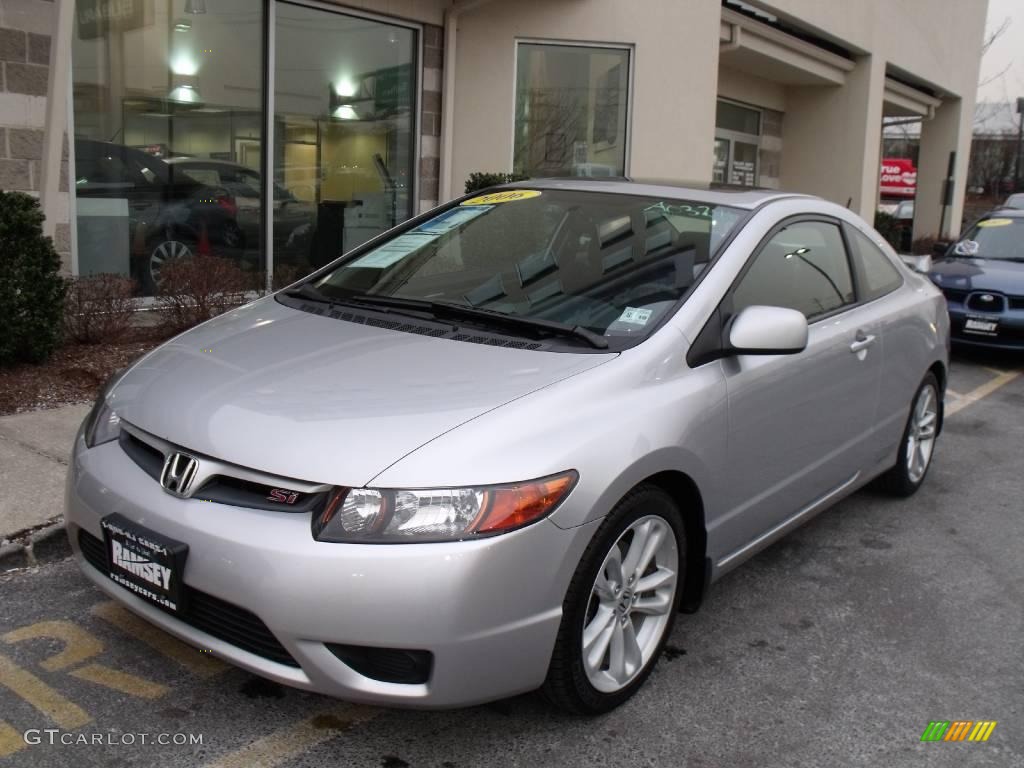 Alabaster Silver Metallic Honda Civic