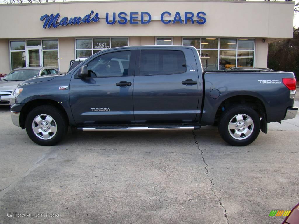 2009 Tundra SR5 CrewMax 4x4 - Slate Gray Metallic / Graphite Gray photo #1