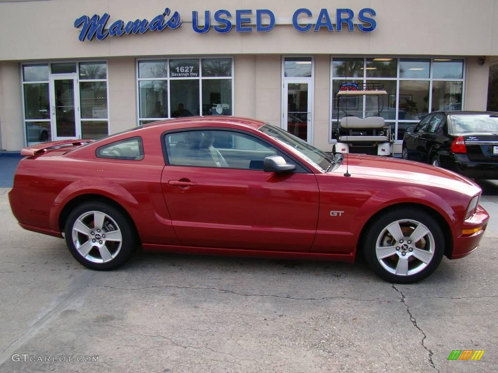 2006 Mustang GT Premium Coupe - Torch Red / Light Parchment photo #1