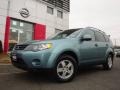 2007 Aqua Metallic Mitsubishi Outlander LS 4WD  photo #1