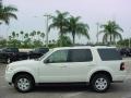 2009 White Suede Ford Explorer XLT 4x4  photo #7