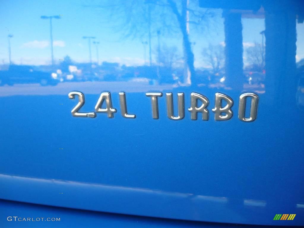 2003 PT Cruiser GT - Electric Blue Pearl / Dark Slate Gray photo #12