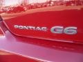 2006 Crimson Red Pontiac G6 V6 Sedan  photo #12