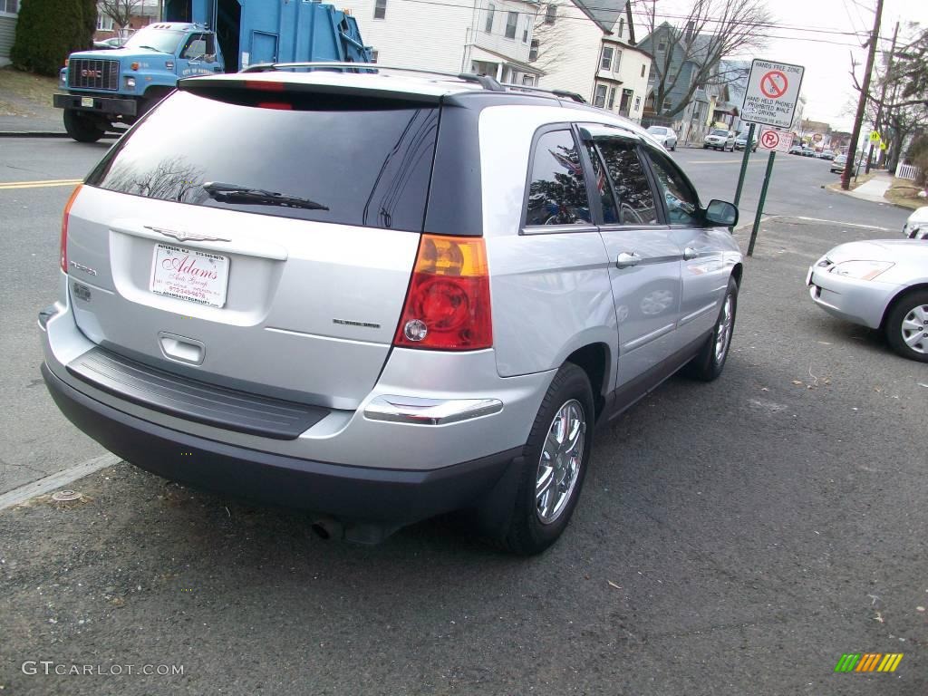 2004 Pacifica AWD - Bright Silver Metallic / Deep Jade/Light Taupe photo #3