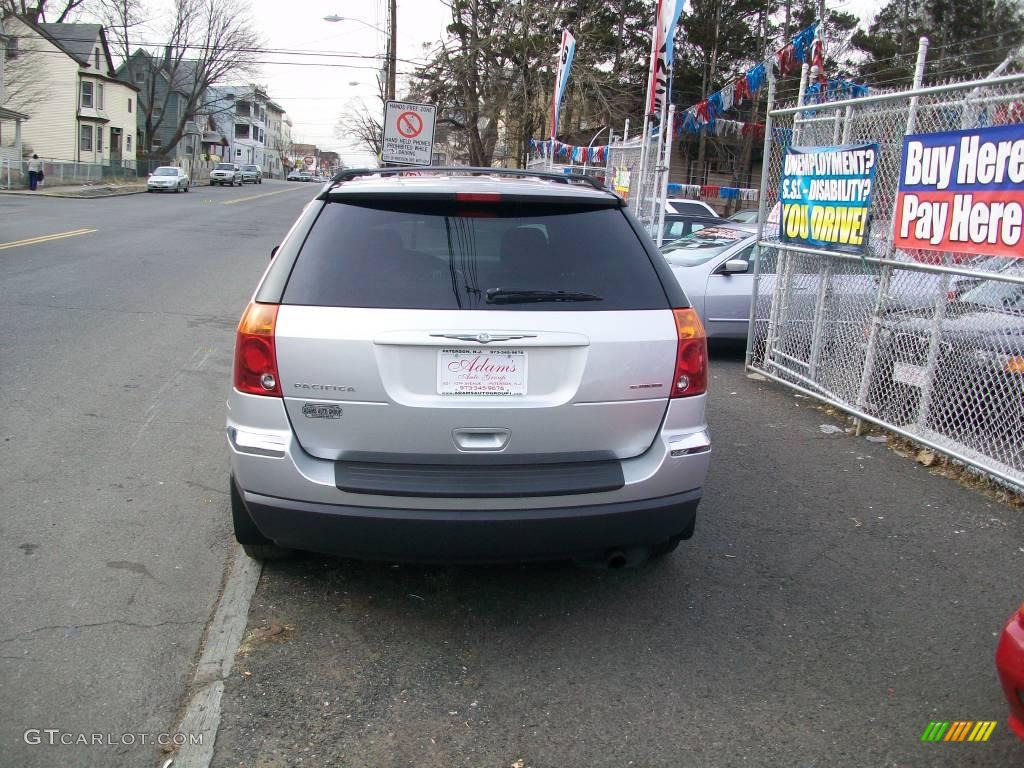 2004 Pacifica AWD - Bright Silver Metallic / Deep Jade/Light Taupe photo #6