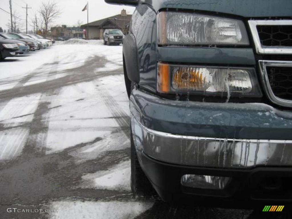 2006 Silverado 1500 Z71 Extended Cab 4x4 - Blue Granite Metallic / Medium Gray photo #15