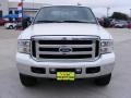 2007 Oxford White Clearcoat Ford F250 Super Duty Lariat Crew Cab 4x4  photo #8