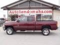 2001 Dark Garnet Red Pearl Dodge Ram 1500 SLT Club Cab 4x4  photo #1