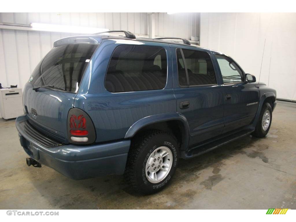 2000 Durango SLT - Aquamarine Metallic / Mist Gray photo #4