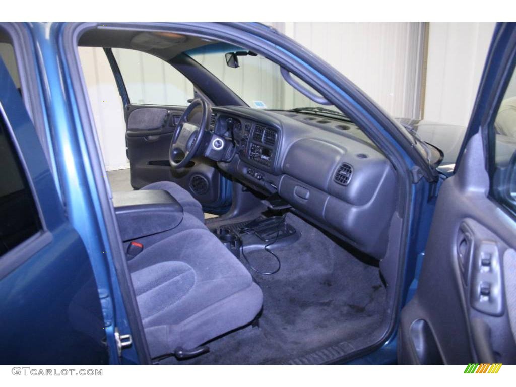 2000 Durango SLT - Aquamarine Metallic / Mist Gray photo #6