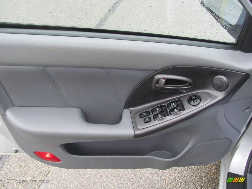 2004 Elantra GT Hatchback - Sterling Silver / Dark Gray photo #15