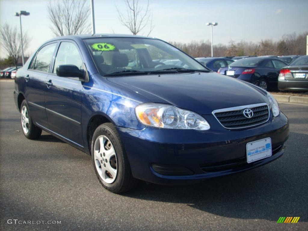 2006 Corolla CE - Indigo Ink Pearl / Stone photo #1