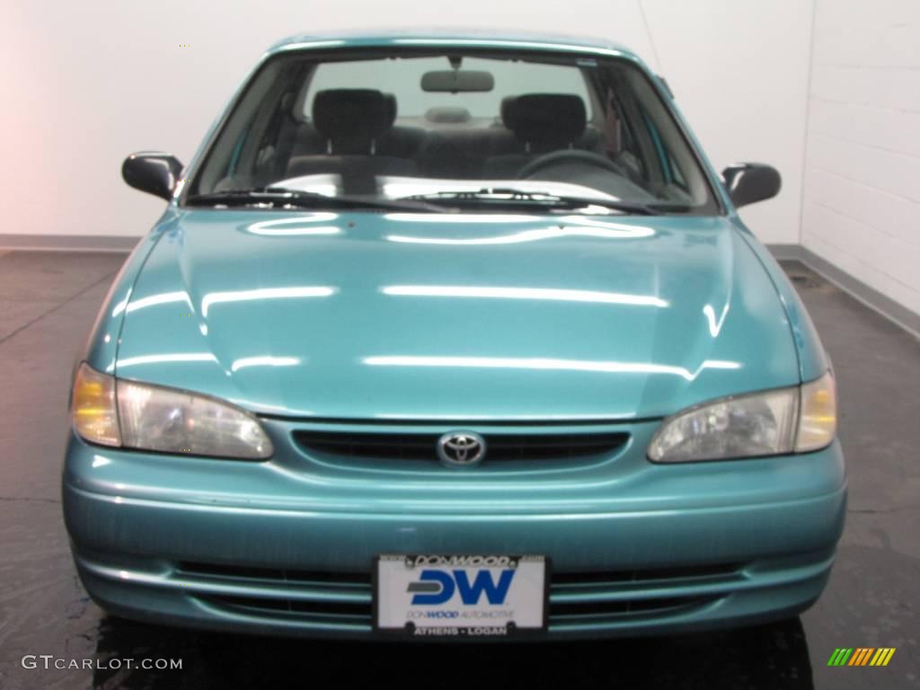1999 Corolla CE - Mystic Teal Mica / Light Charcoal photo #8