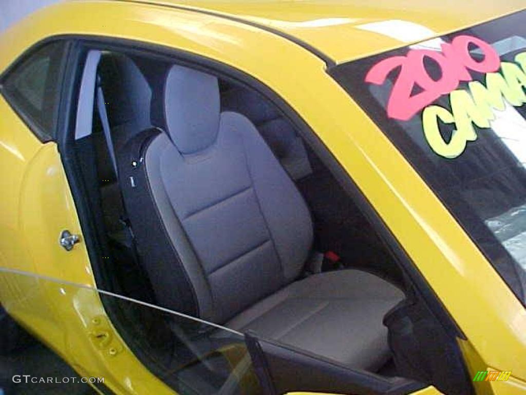 2010 Camaro LT Coupe - Rally Yellow / Black photo #9