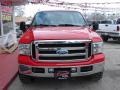 2006 Red Clearcoat Ford F350 Super Duty XLT Crew Cab 4x4  photo #4