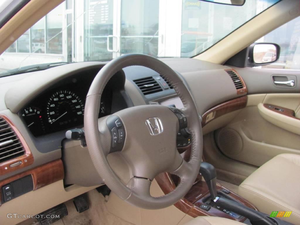 2007 Accord EX-L Sedan - Taffeta White / Ivory photo #12