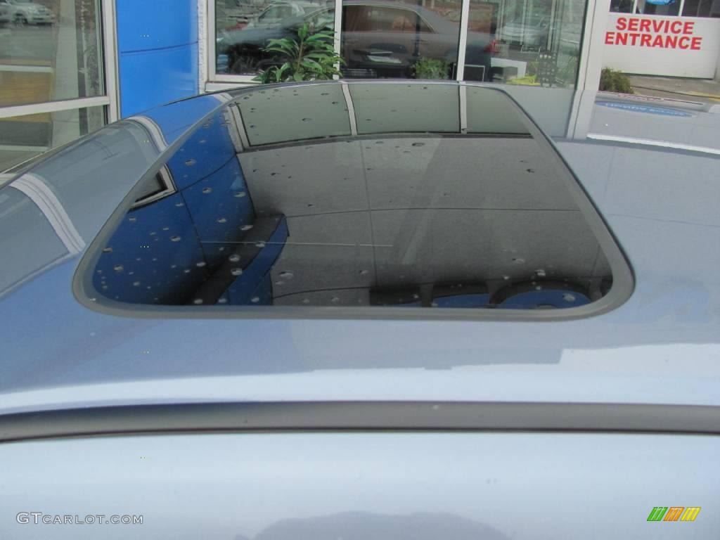 2007 Accord EX-L Sedan - Cool Blue Metallic / Gray photo #4