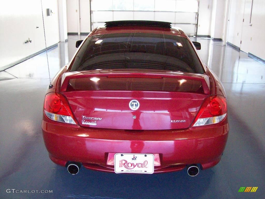 2006 Tiburon GT Limited - Electric Red / Black photo #5