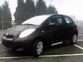 2010 Black Sand Pearl Toyota Yaris 3 Door Liftback  photo #3