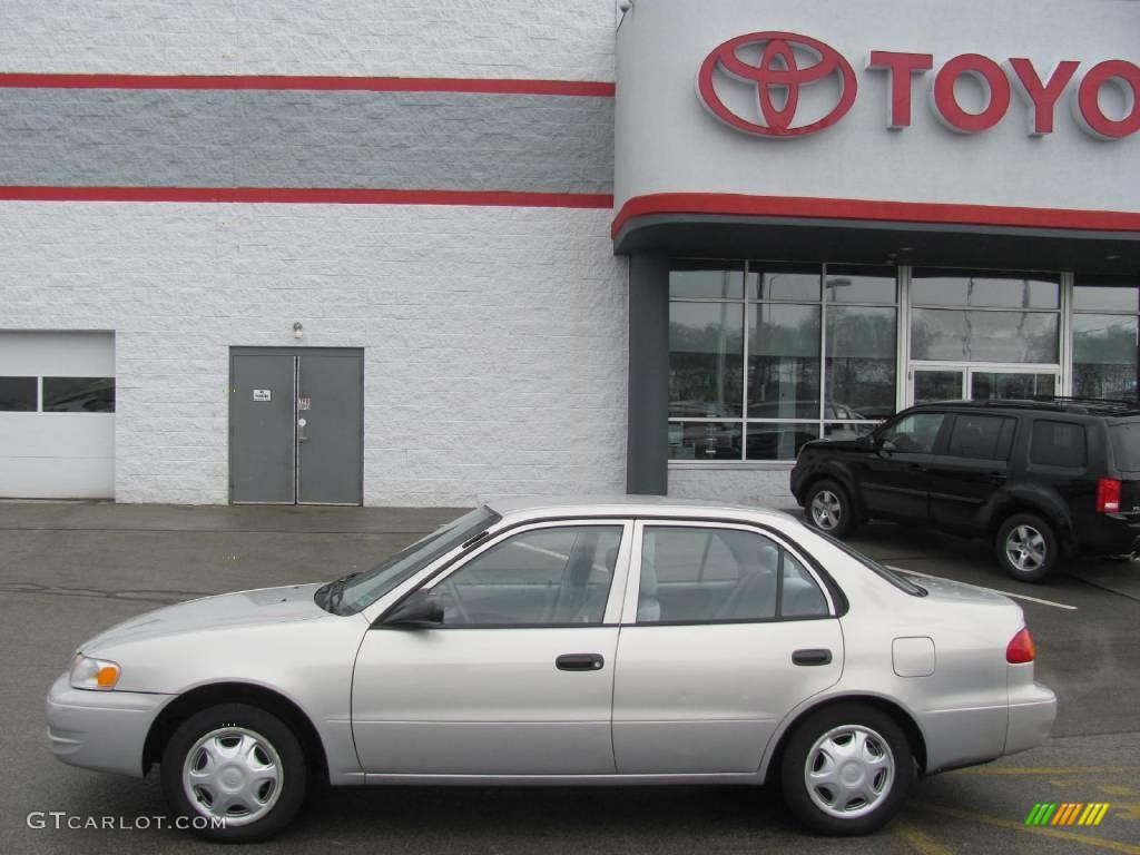 1999 Corolla VE - Silver Stream Opal / Light Charcoal photo #2