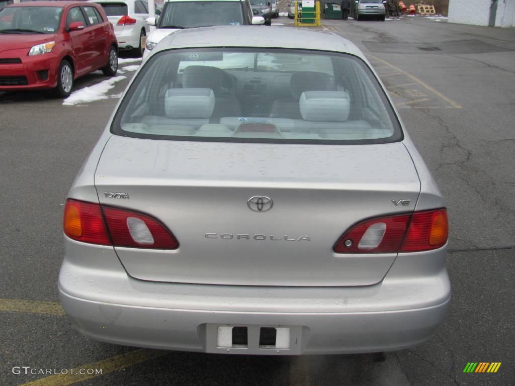 1999 Corolla VE - Silver Stream Opal / Light Charcoal photo #5