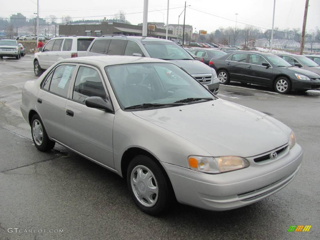 1999 Corolla VE - Silver Stream Opal / Light Charcoal photo #8