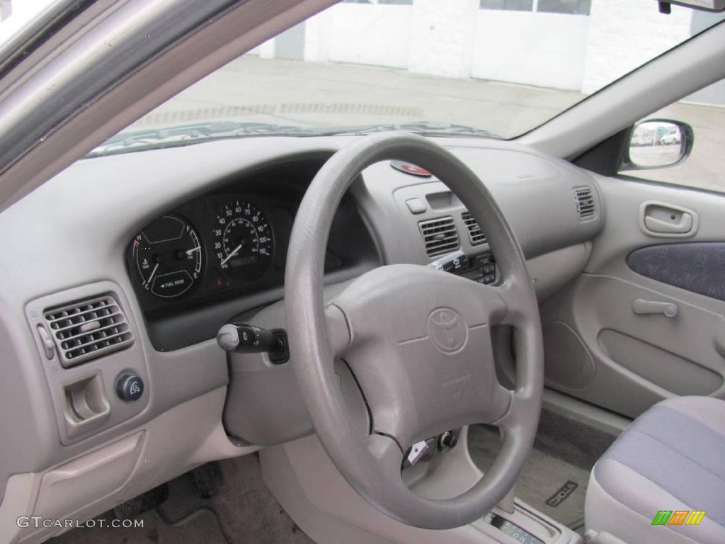 1999 Corolla VE - Silver Stream Opal / Light Charcoal photo #11
