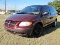 2002 Dark Garnet Red Pearl Dodge Caravan SE  photo #3