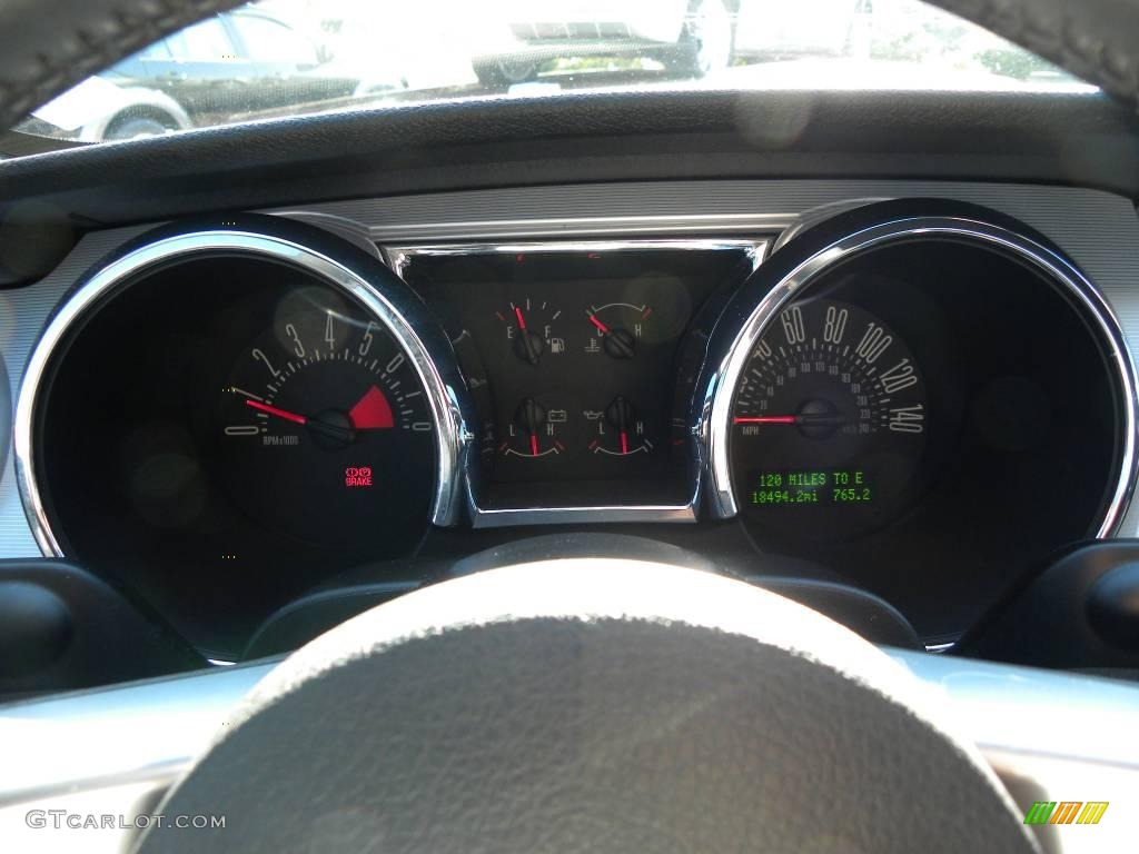 2007 Mustang GT Premium Coupe - Redfire Metallic / Black/Dove Accent photo #17