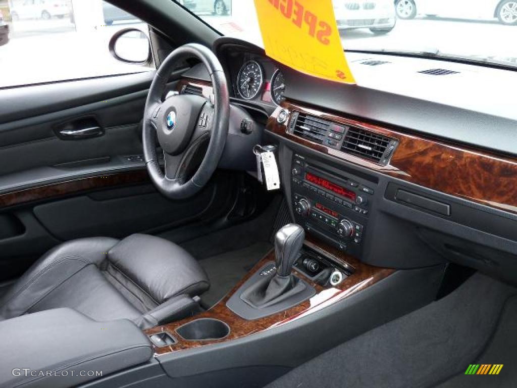2008 3 Series 328i Convertible - Sparkling Graphite Metallic / Black photo #8
