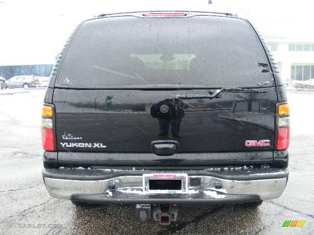 2004 Yukon XL 1500 SLT 4x4 - Onyx Black / Pewter/Dark Pewter photo #4