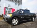 Timberline Green - Titan LE Crew Cab 4x4 Photo No. 5